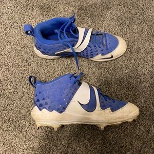 I only wore them once to practice. Nike trout.